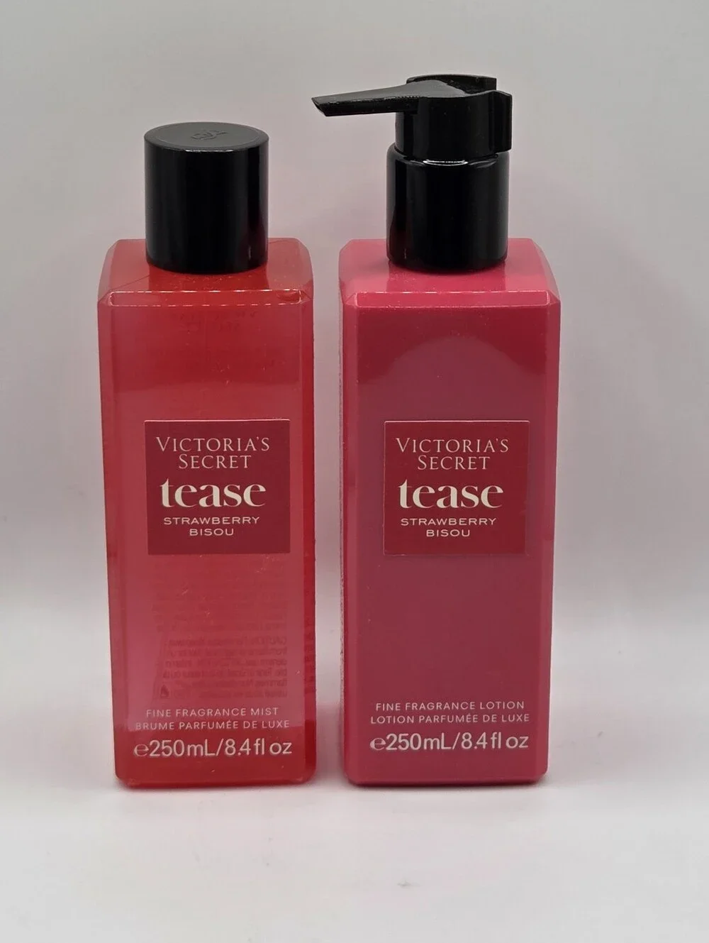 Victoria's Secret Tease Strawberry Bisou Fragrance Set